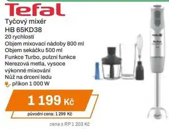 Expert TEFAL Tyčový mixér HB 65KD38 nabídka