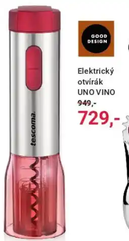 Tescoma Elektrický otvírák uno vino nabídka