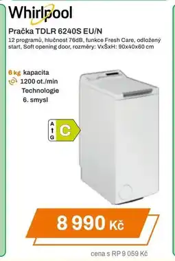 Expert Whirlpool Pračka TDLR 6240S EU/N nabídka