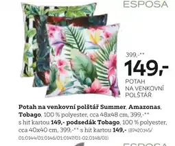 XXXLutz Potah na venkovní polštář Summer, Amazonas nabídka