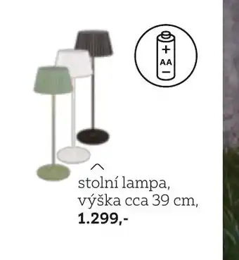 XXXLutz Stolní lampa nabídka