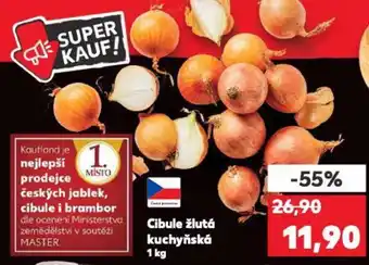 Kaufland Cibule žlutá kuchyňská nabídka