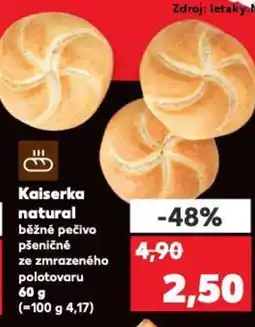 Kaufland Kaiserka natural nabídka