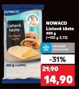 Kaufland NOWACO Listové těsto nabídka