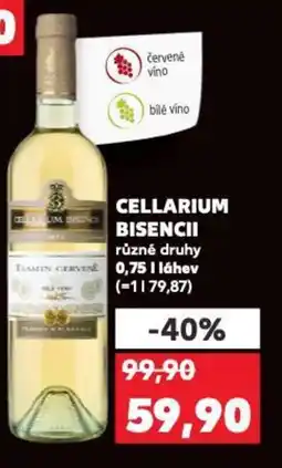 Kaufland CELLARIUM BISENCII nabídka