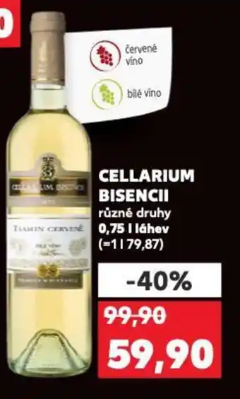 Kaufland CELLARIUM BISENCII nabídka