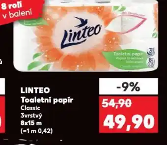 Kaufland LINTEO Toaletní papír nabídka