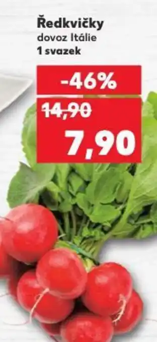 Kaufland Ředkvičky nabídka