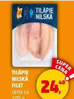 Penny Market TILÁPIE NILSKÁ FILET, 100 g nabídka