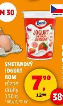 Penny Market SMETANOVÝ JOGURT BONI různé druhy, 150 g nabídka