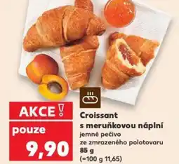 Kaufland Croissant s meruňkovou náplní nabídka