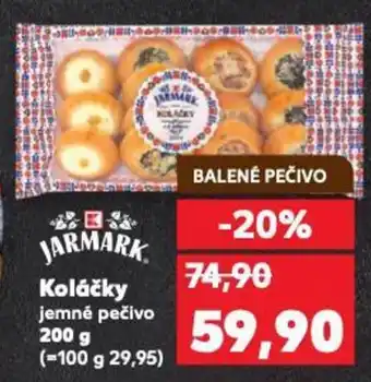 Kaufland Koláčky jemné pečivo nabídka