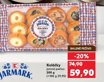 Kaufland Koláčky jemné pečivo nabídka