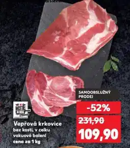 Kaufland Vepřová krkovice nabídka