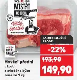 Kaufland Hovězí přední nabídka