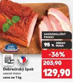 Kaufland Debrecínský špek nabídka