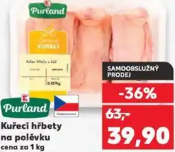 Kaufland Kuřecí hřbety na polévku nabídka