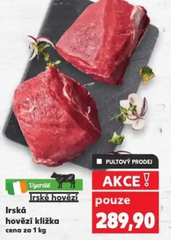 Kaufland Irská hovězí kližka nabídka