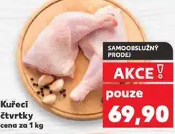 Kaufland Kuřecí čtvrtky nabídka