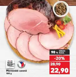 Kaufland Moravské uzené nabídka