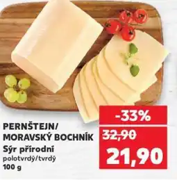 Kaufland PERNŠTEJN/ MORAVSKÝ BOCHNIK Sýr přírodní nabídka