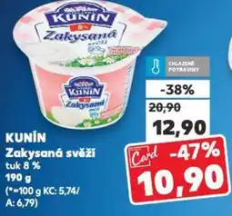 Kaufland KUNIN Zakysaná svěží nabídka