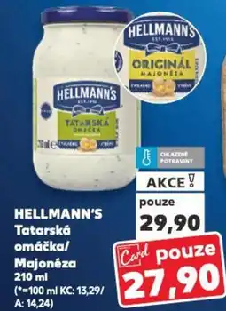 Kaufland HELLMANN'S Tatarská omáčka/ Majonéza nabídka