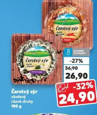 Kaufland Čerstvý sýr nabídka