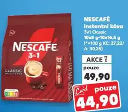 Kaufland NESCAFÉ Instantní káva nabídka