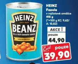 Kaufland HEINZ Fazole nabídka