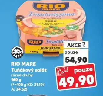 Kaufland RIO MARE Tuňákový salát nabídka