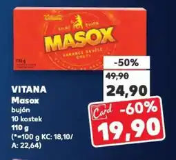 Kaufland VITANA Masox nabídka