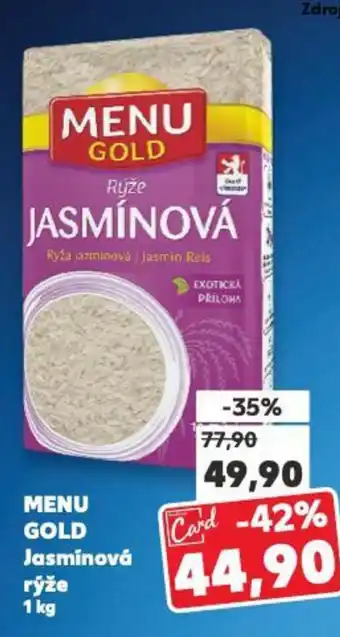 Kaufland MENU GOLD Jasminová rýže nabídka