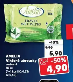 Kaufland AMELIA Vlhčené ubrousky nabídka