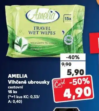 Kaufland AMELIA Vlhčené ubrousky nabídka