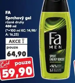 Kaufland FA Sprchový gel nabídka