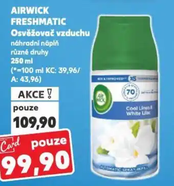 Kaufland AIRWICK Freshmatic Osvěžovač vzduchu nabídka