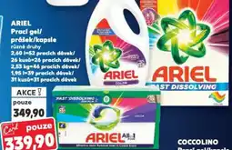 Kaufland ARIEL Prací gel/ prášek/kapsle nabídka