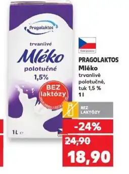 Kaufland PRAGOLAKTOS Mléko nabídka
