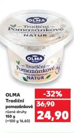 Kaufland OLMA Tradični Pomazánkové nabídka