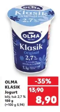 Kaufland OLMA Klasik Jogurt nabídka