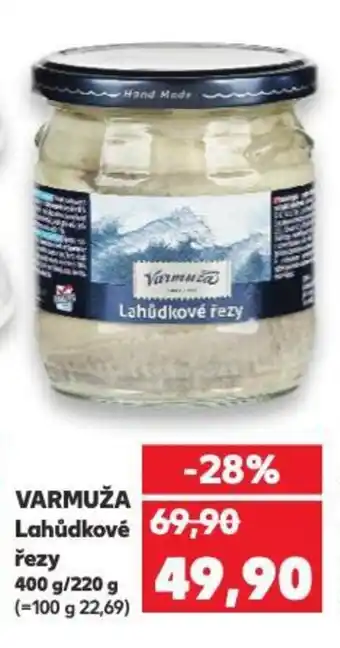 Kaufland VARMUŽA Lahůdkové řezy nabídka