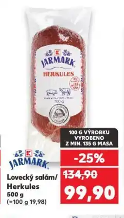 Kaufland Lovecký salám / Herkules nabídka