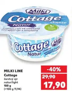 Kaufland MILKI LINE Cottage nabídka