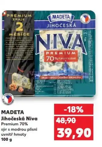 Kaufland MADETA Jihočeská Niva nabídka