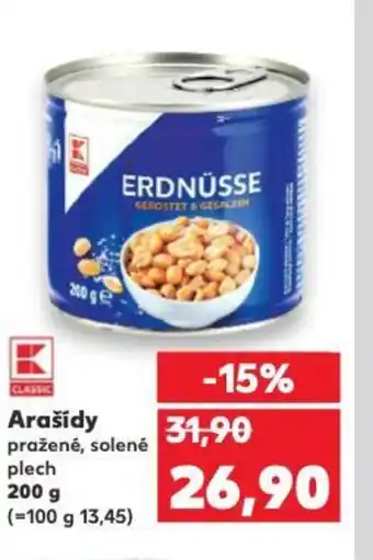 Kaufland Arašídy nabídka