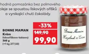 Kaufland BONNE MAMAN Krém nabídka