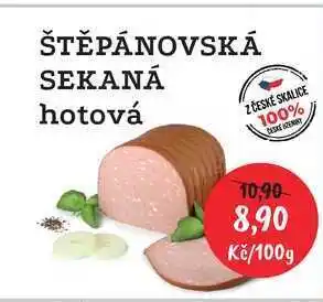 RABBIT řeznictví ŠTĚPÁNOVSKÁ SEKANÁ hotová 100g nabídka