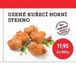 RABBIT řeznictví UZENÉ KUŘECÍ HORNÍ STEHNO 100g nabídka