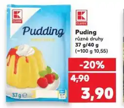 Kaufland Pudding nabídka